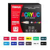 Brush Tip Acrylic Paint Markers